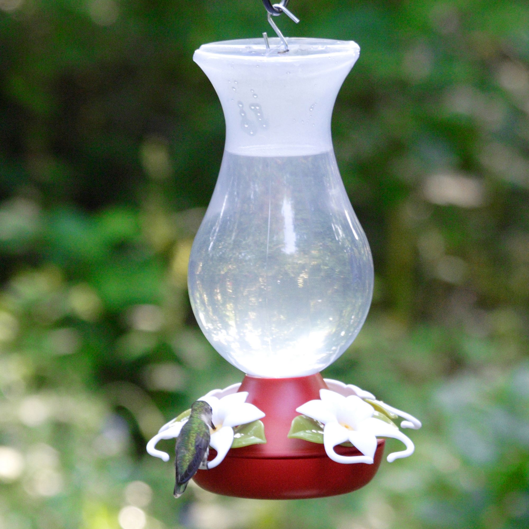 Perky Pet Funnel Fill 32 Oz Plastic Hummingbird Feeder