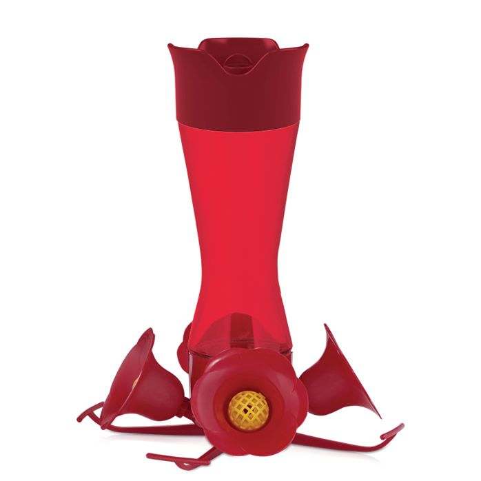 Perky Pet Pinch Waist Plastic Hummingbird Feeder With Free Nectar