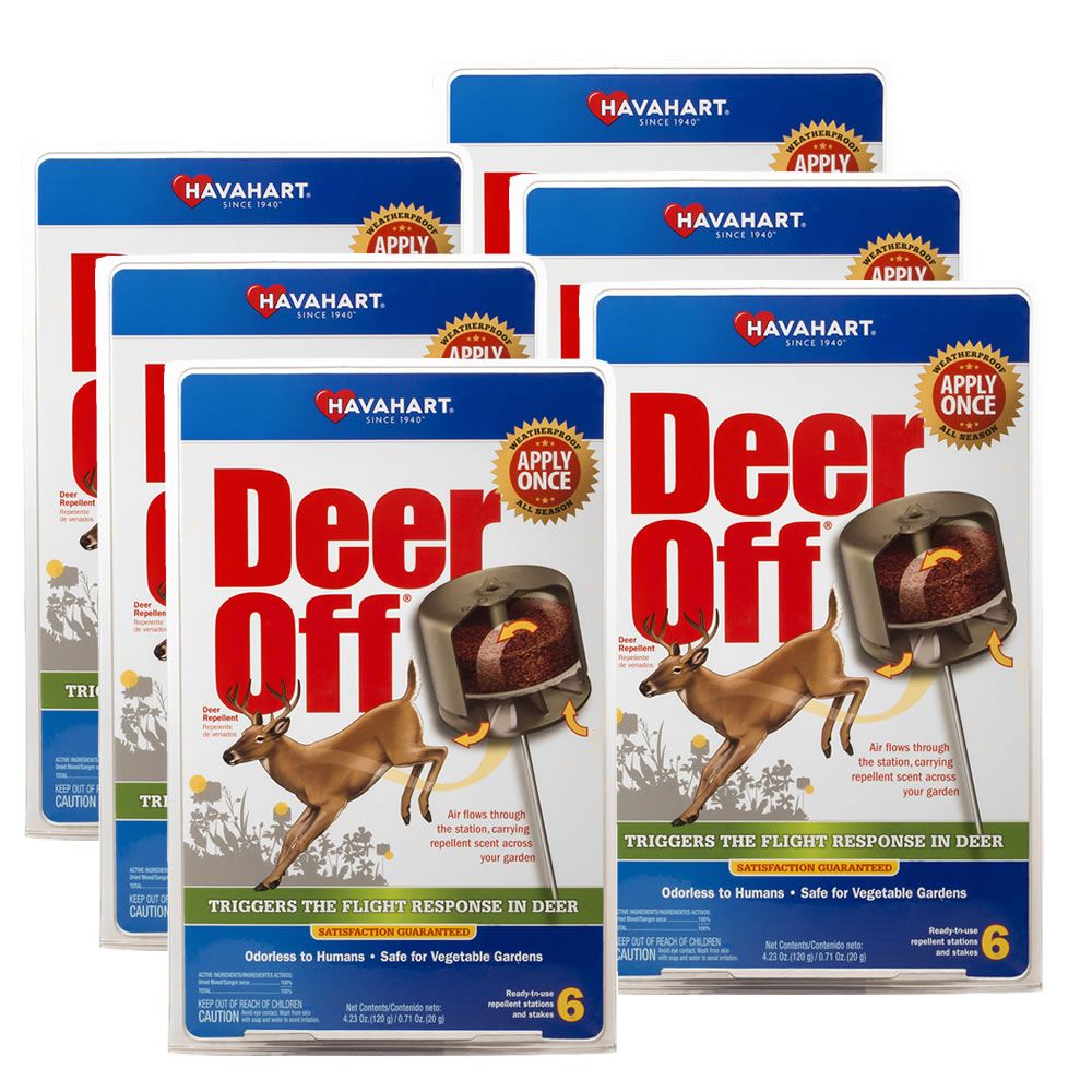 Deer Off® Waterproof Deer Repellent Stations 36 Pack, Model bdo560036