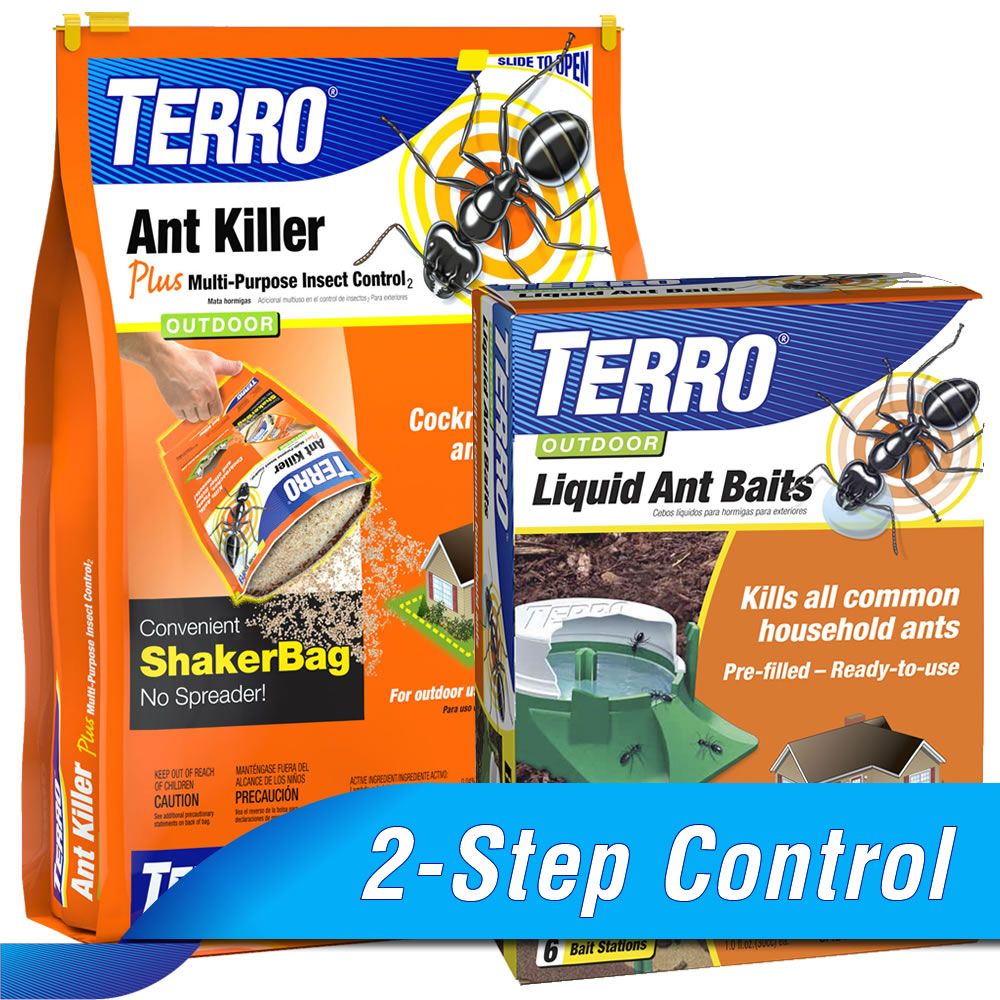 TERRO&reg; Outdoor Ant Killer Combo