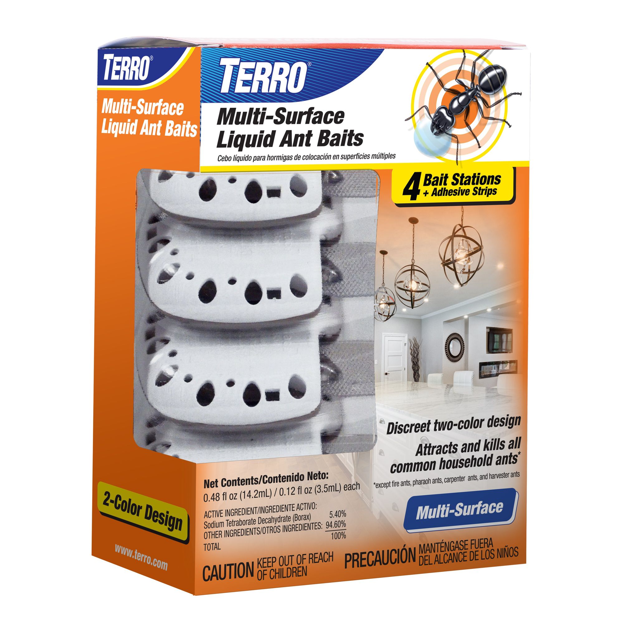 TERRO® MultiSurface Liquid Ant Baits T334B