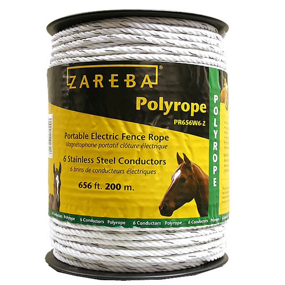 Zareba Poly Rope 656 Feet Model Pr656w6 Z Zareba Com