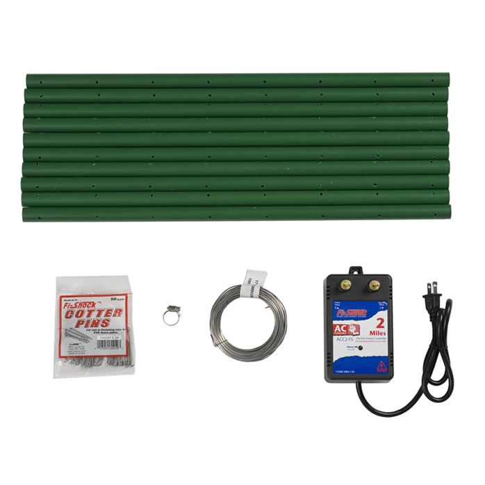 havahart above ground electric fence kit