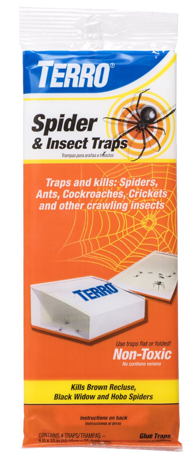 TERRO® Araña Escarabajos de la Trampa - Pack de 6