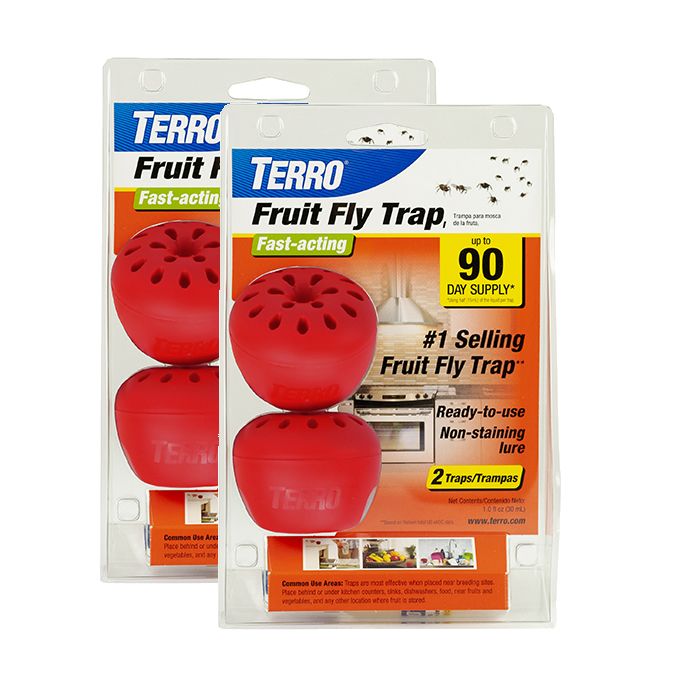 Trampa de Moscas de la Fruta TERRO® - 2 Pack